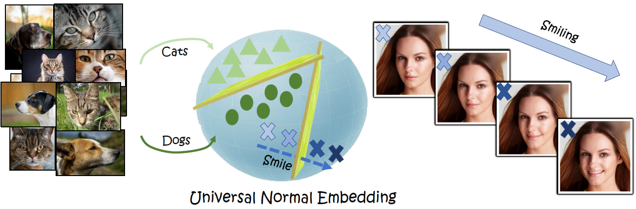 Universal Normal Embedding illustration